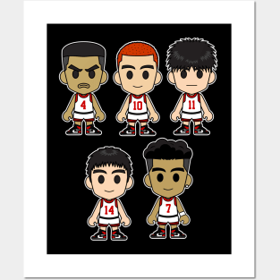 The First Slam Dunk Anime Chibi Posters and Art